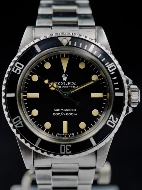 1978 Rolex Submariner Ref. 5513 Mk. II MAXI Dial