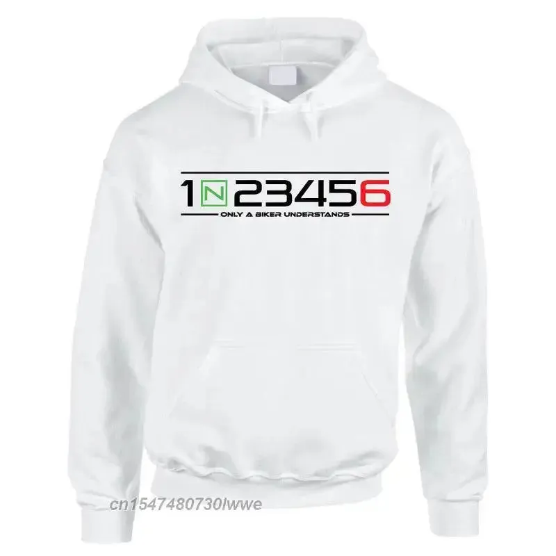 1n23456 Motorcycle Hoodie for Guys Motorbike Gear Shift Hooded Hoody Gear Winter Gear Sweatshirts