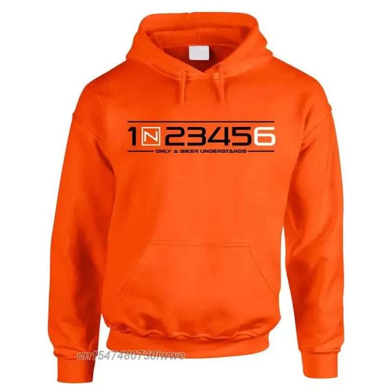 1n23456 Motorcycle Hoodie for Guys Motorbike Gear Shift Hooded Hoody Gear Winter Gear Sweatshirts