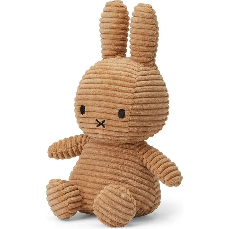 9" Miffy ECO Corduroy Plush - Beige