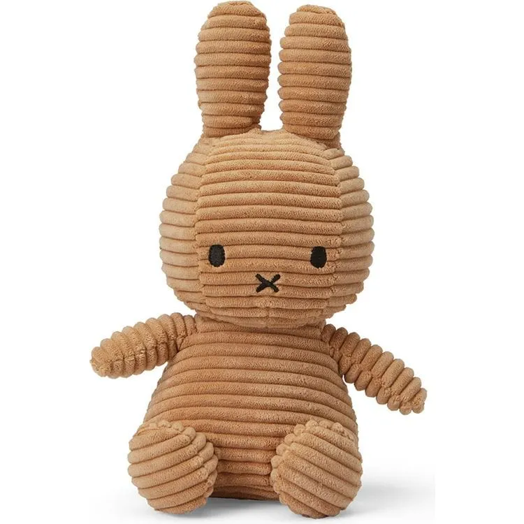 9" Miffy ECO Corduroy Plush - Beige