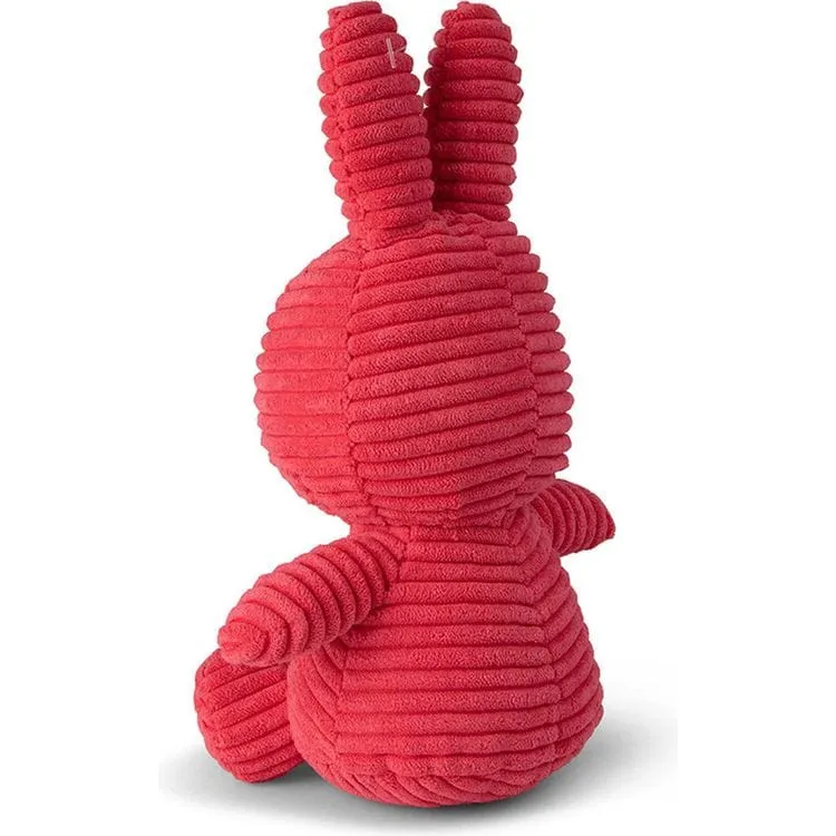 9" Miffy ECO Corduroy Plush - Fuchsia