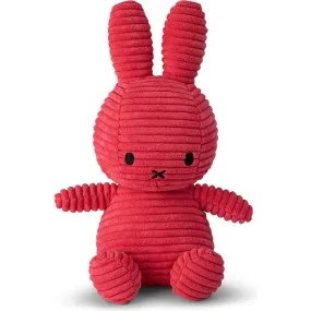 9" Miffy ECO Corduroy Plush - Fuchsia