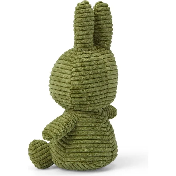 9" Miffy ECO Corduroy Plush - Olive Green