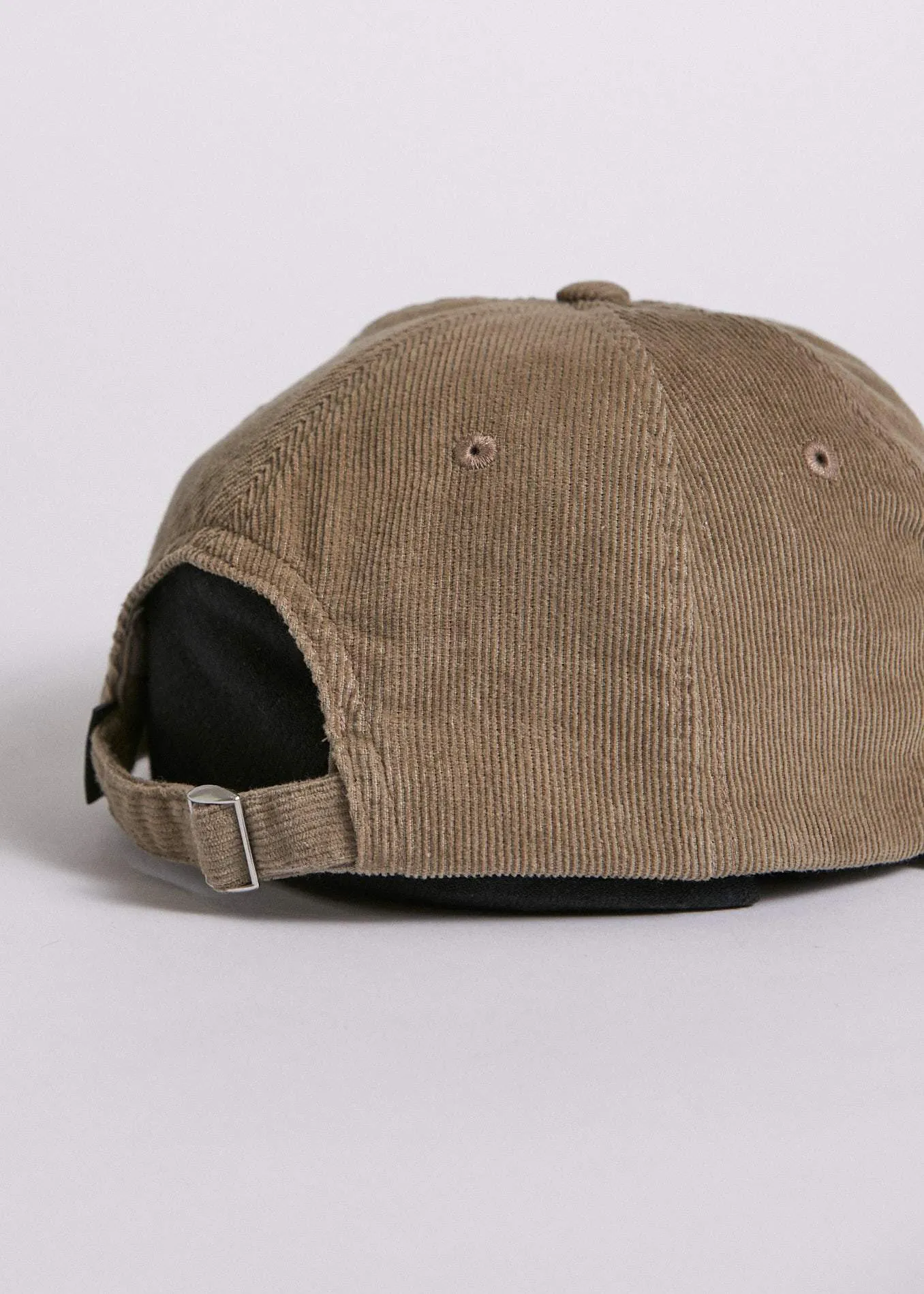 Afends Unisex Bad Times - Corduroy Snapback Cap - Silt