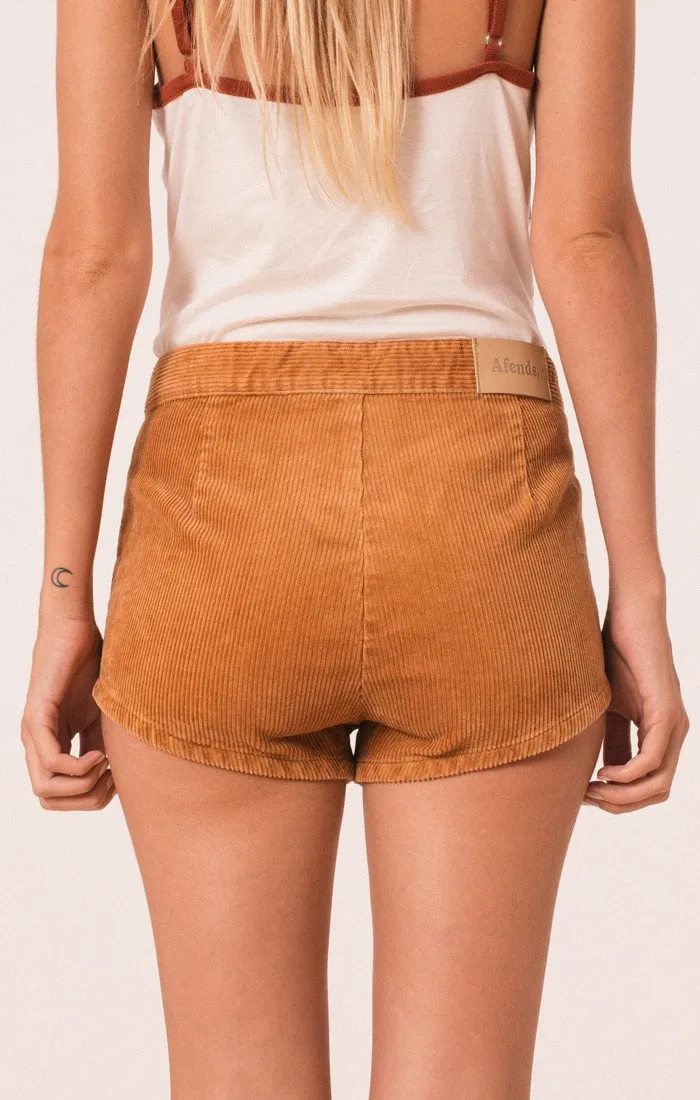 Afends Womens Joey - Corduroy Shorts