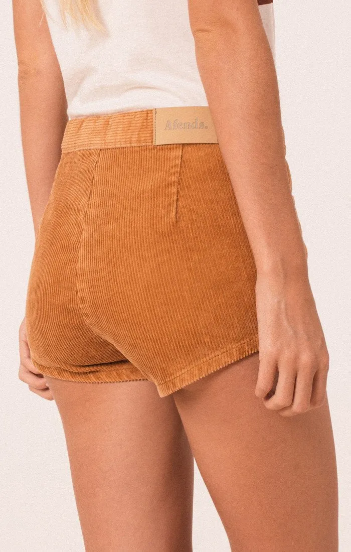 Afends Womens Joey - Corduroy Shorts