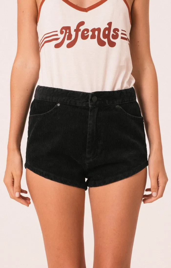 Afends Womens Joey - Corduroy Shorts