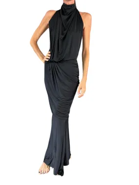 Alexandre Vauthier maxi sleep dress black