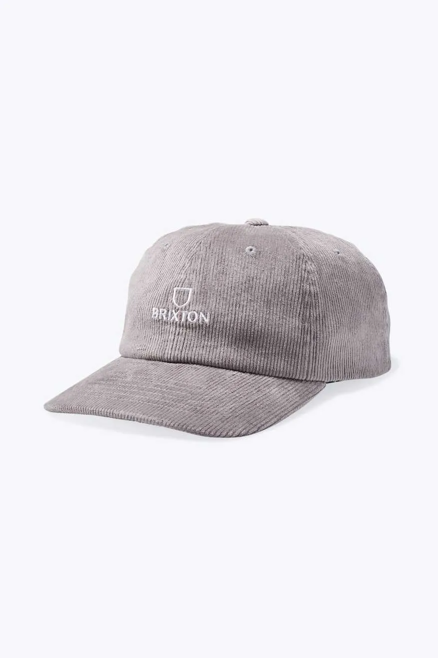 Alpha LP Adjustable Hat - Cinder Grey Cord