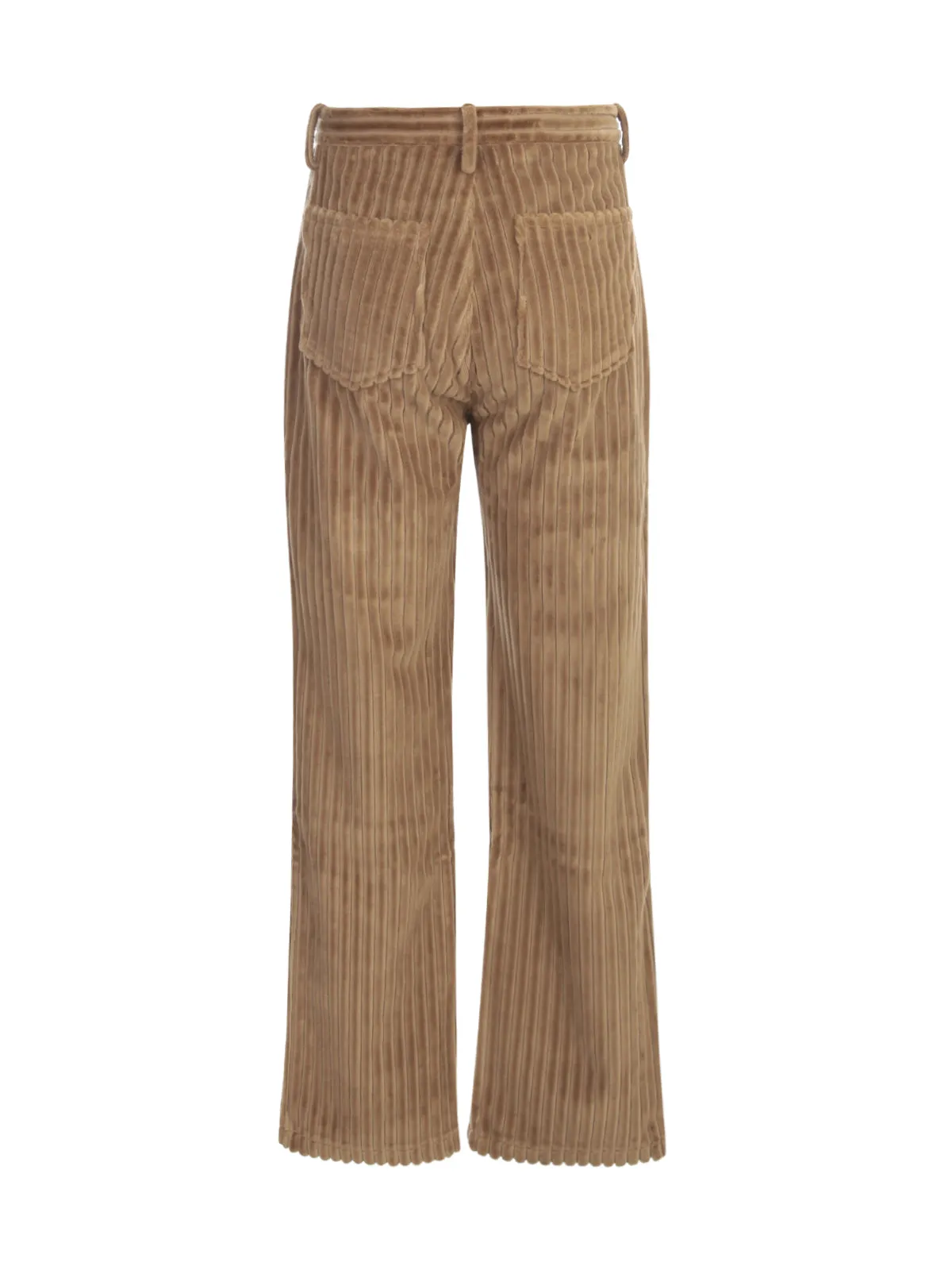 AMI Corduroy Straight-Leg Trousers