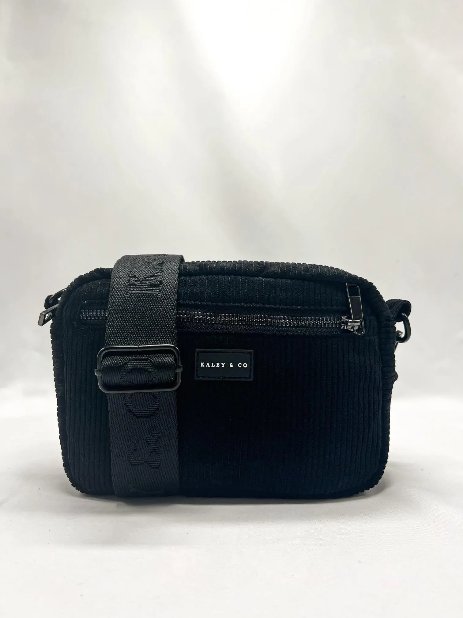 Athleisure Bag - Corduroy - Black