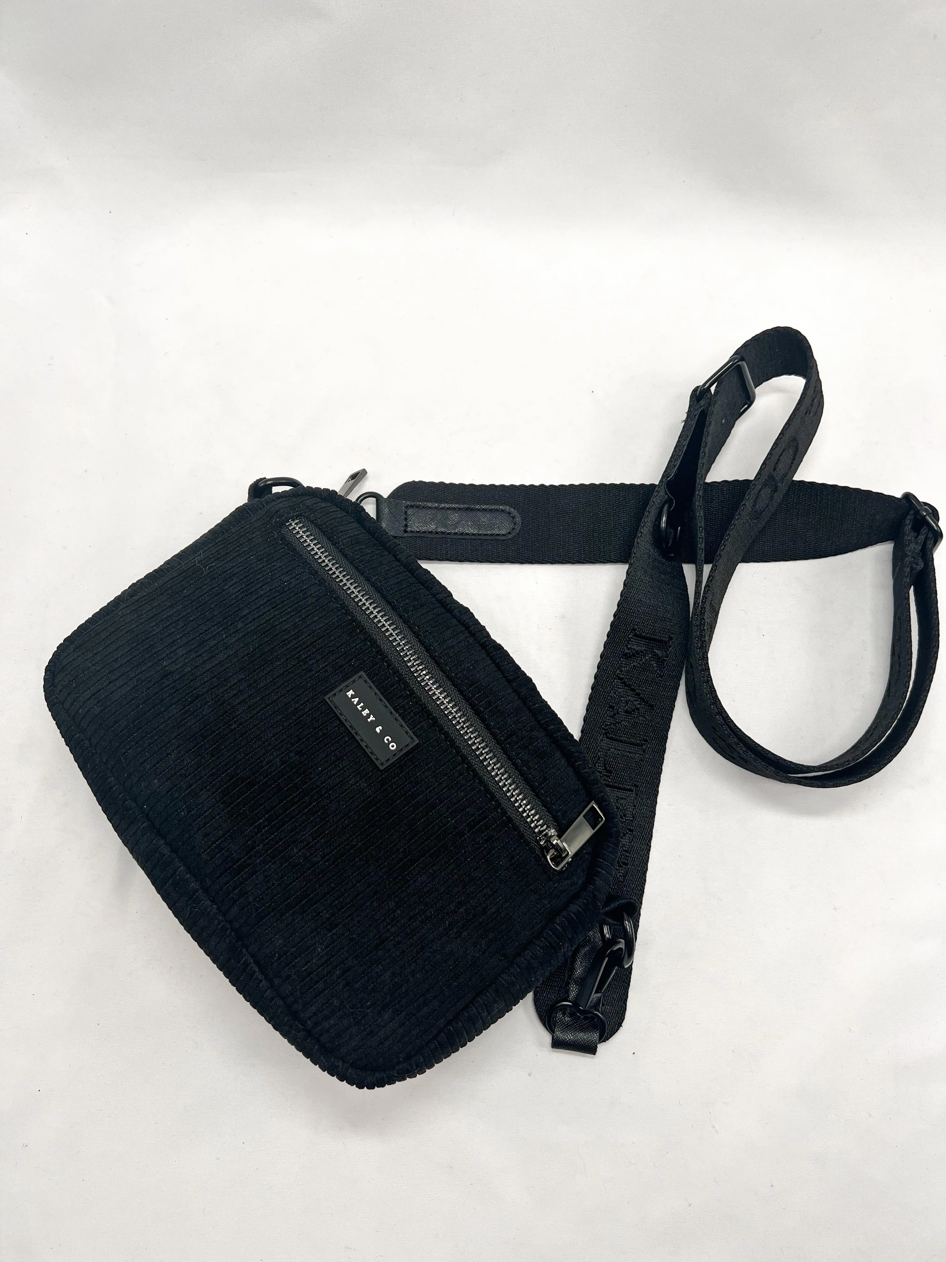 Athleisure Bag - Corduroy - Black