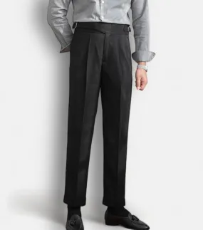 Autumn italian high-waist trousers