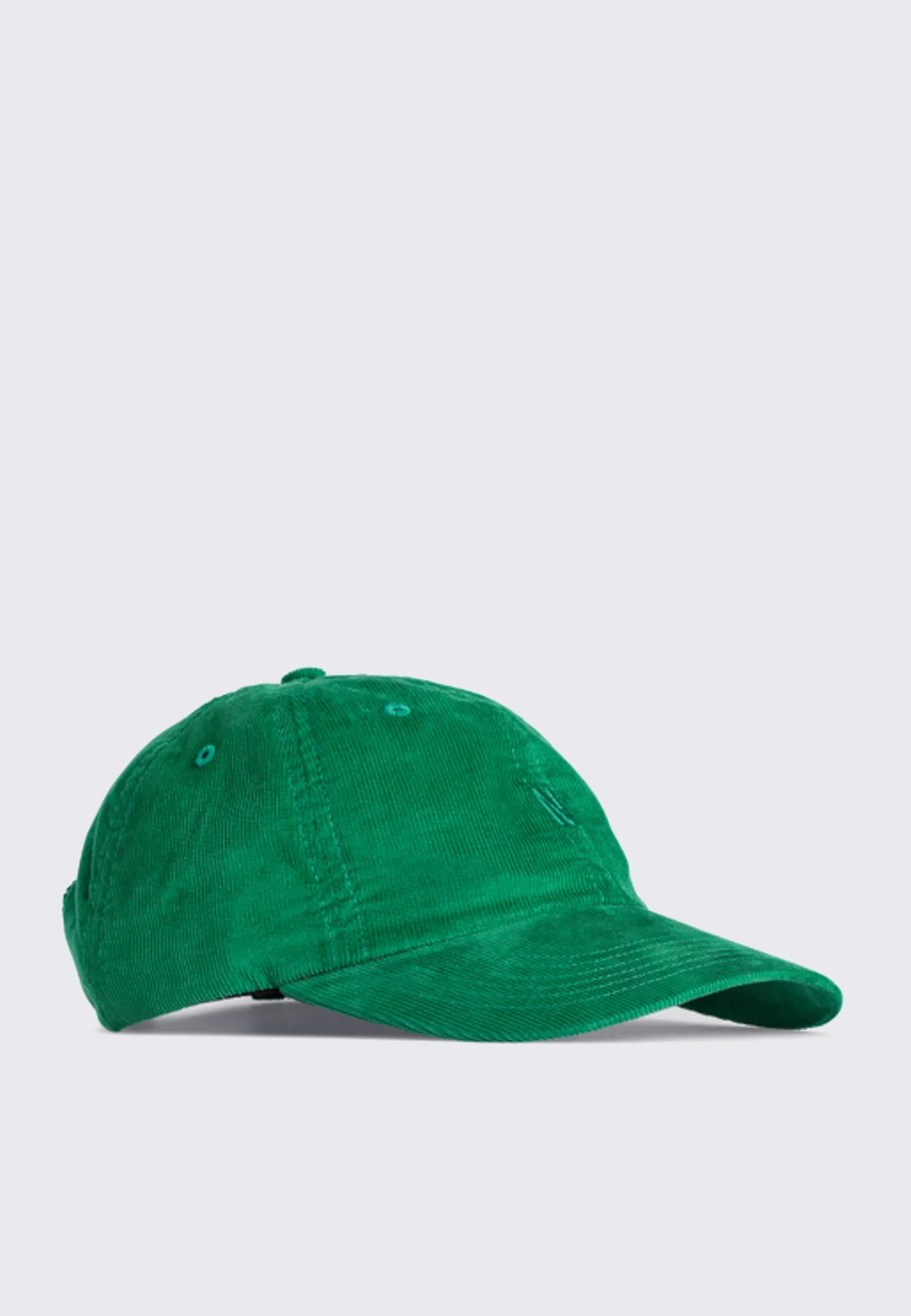 Baby Corduroy Sports Cap - sporting green