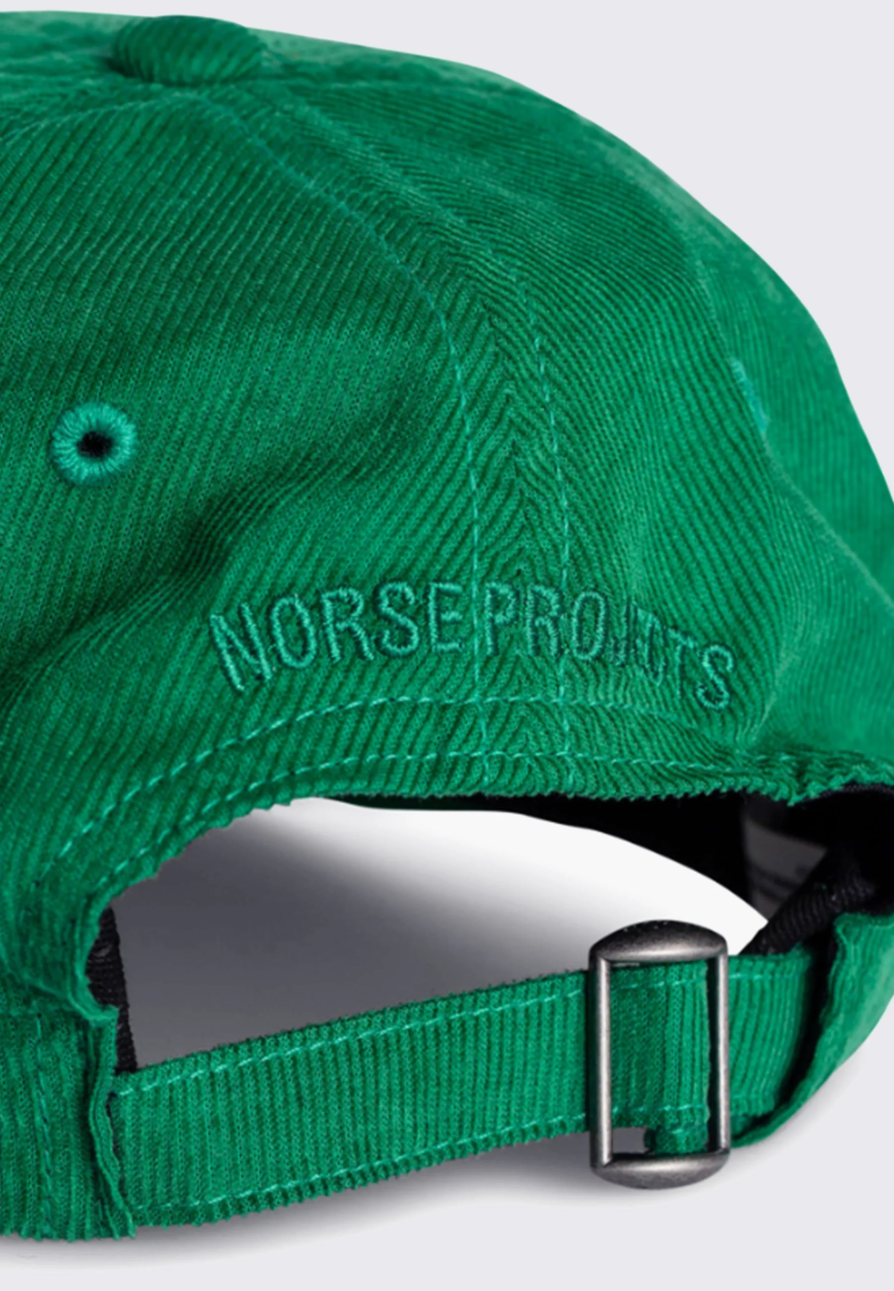 Baby Corduroy Sports Cap - sporting green