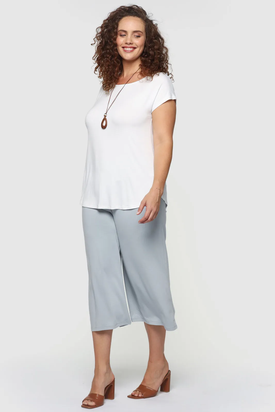 Bamboo Culottes - Blue Haze