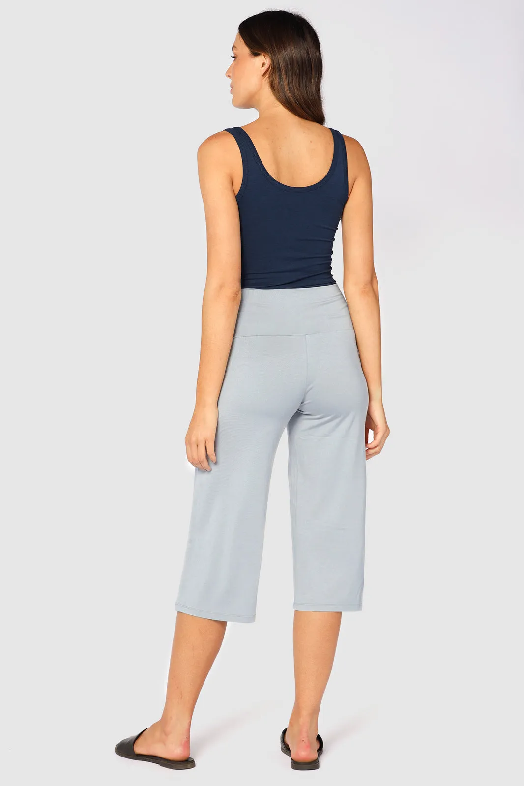 Bamboo Culottes - Blue Haze