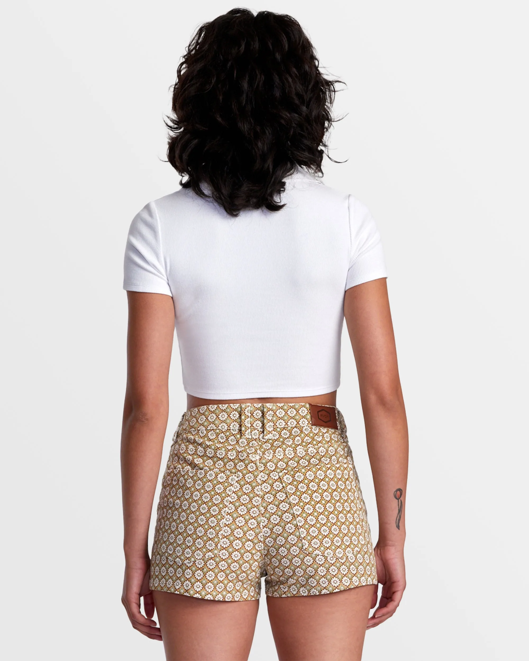 Belle Corduroy Shorts - Camel