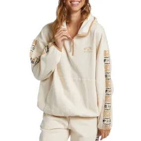 Billabong Women's Surf Adventure Half-Zip Pullover Hoodie