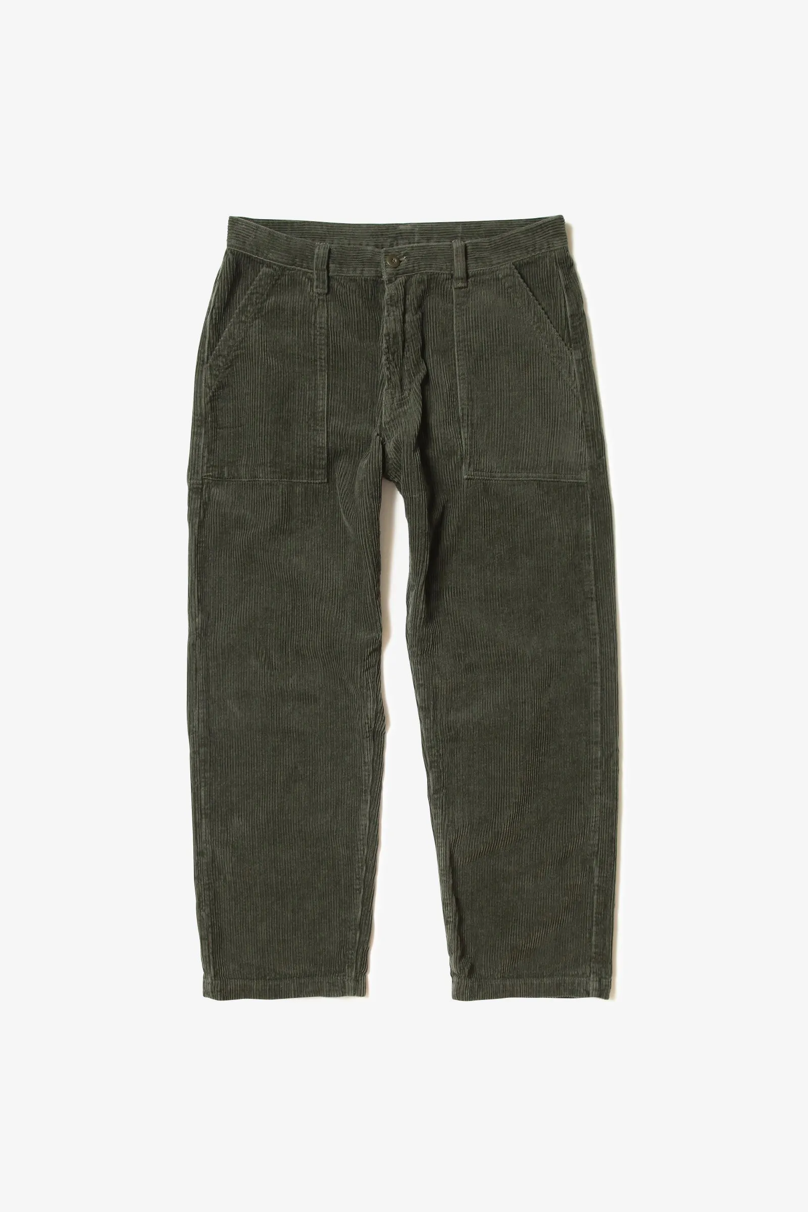 Blacksmith - Cord Fatigue Pants - Olive