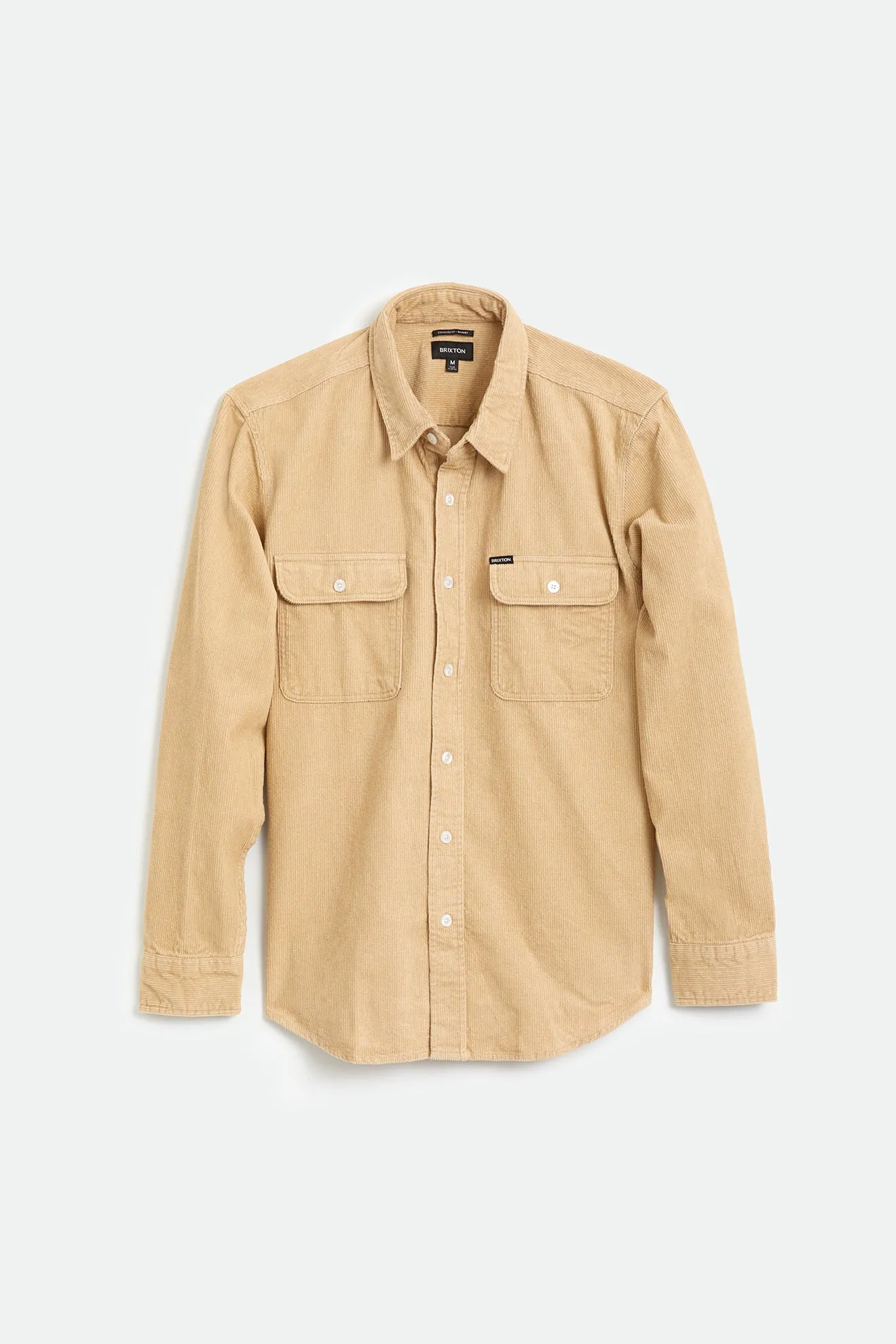 Bowery L/S Corduroy - Gravel