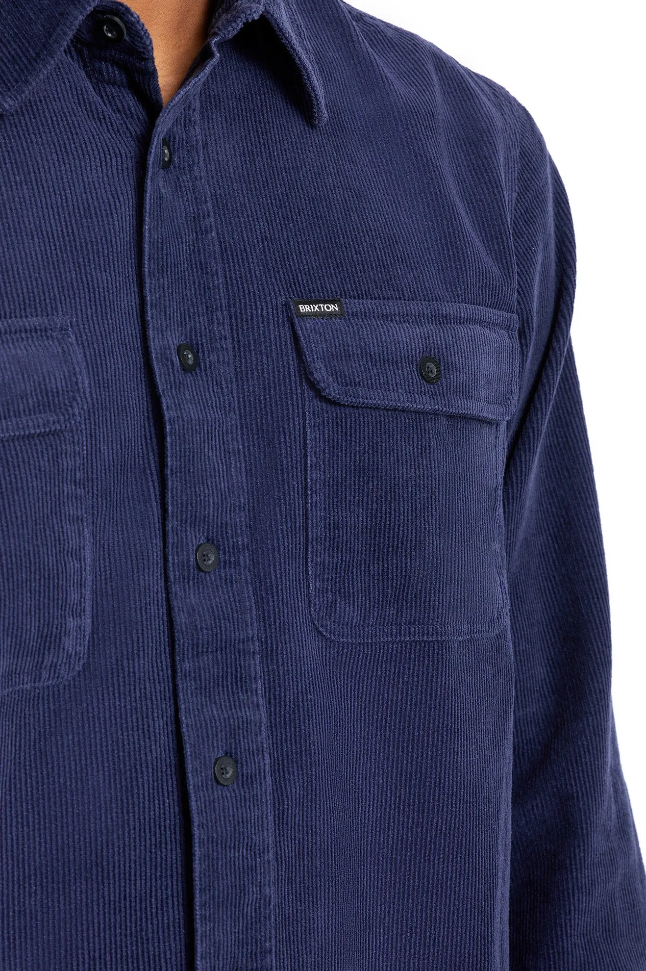 Bowery L/S Corduroy - Midnight Navy