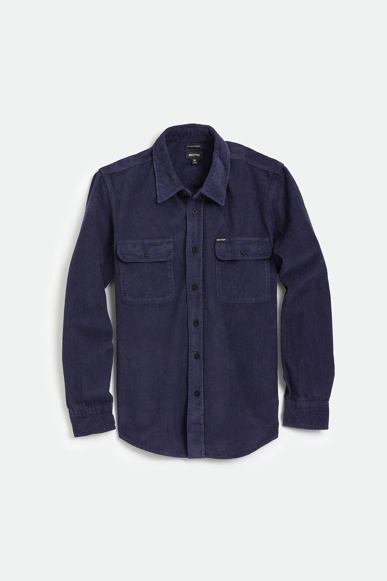 Bowery L/S Corduroy - Midnight Navy