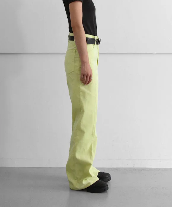 BOWTE CORDUROY 5POCKET PANTS "LEMON"