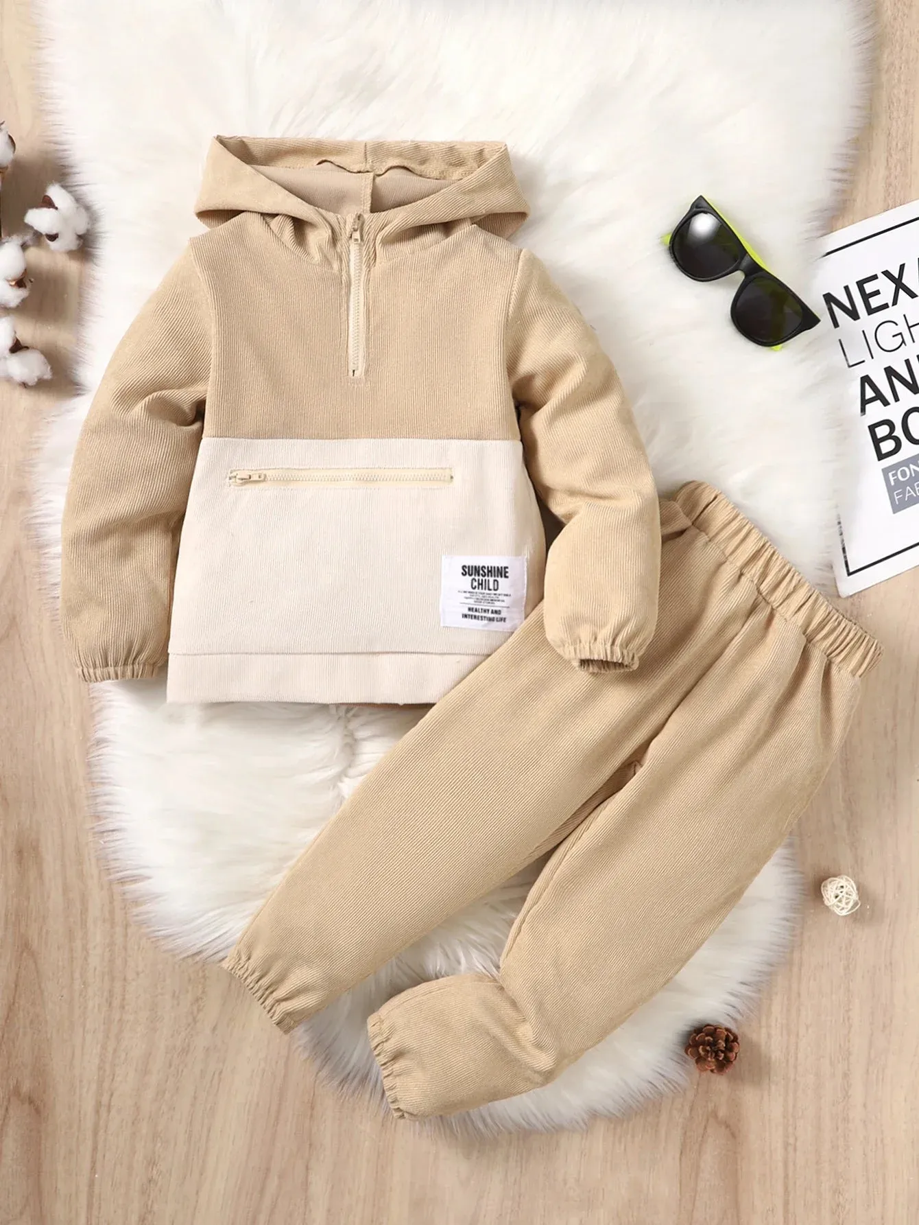 Boy Long Sleeve Hoodie Jacket  Pants