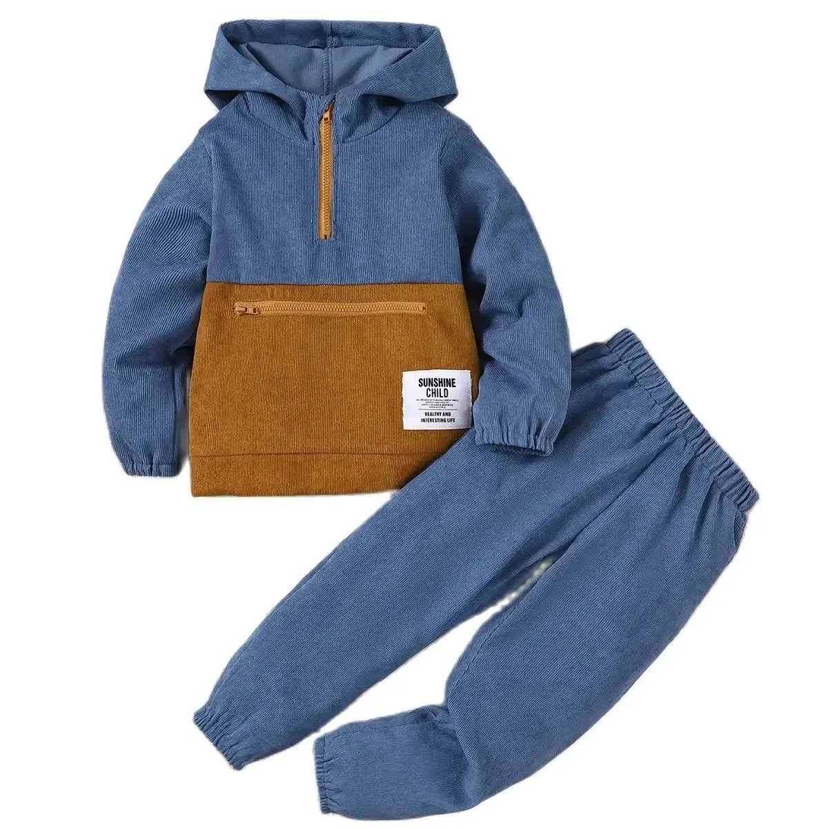 Boy Long Sleeve Hoodie Jacket  Pants