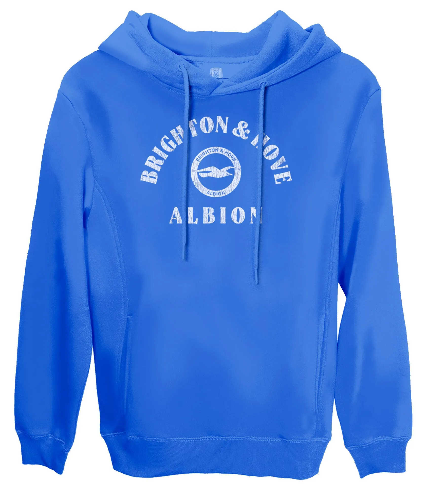 Brighton & Hove Albion Team Arch Fleece Pullover Hoodie - Royal