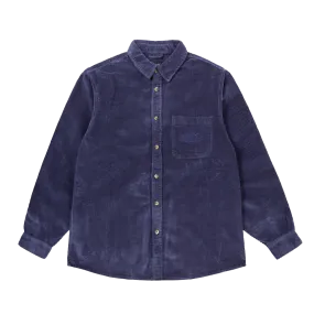 Bronze56k Corduroy Button-Up - Navy