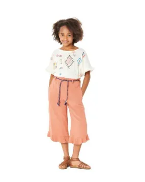 Burda Pattern 9302 Children's Pants with Elastic Waist – Culottes