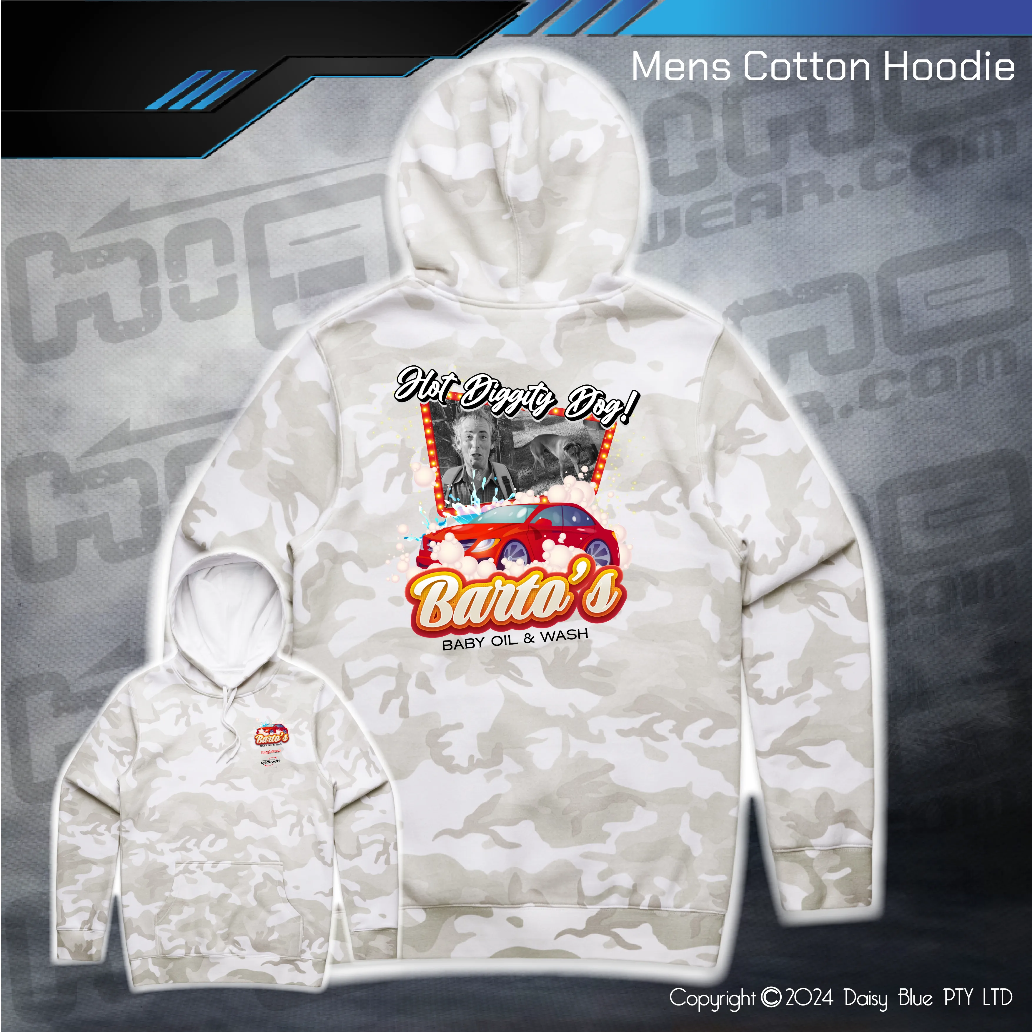 Camo Hoodie - Barto