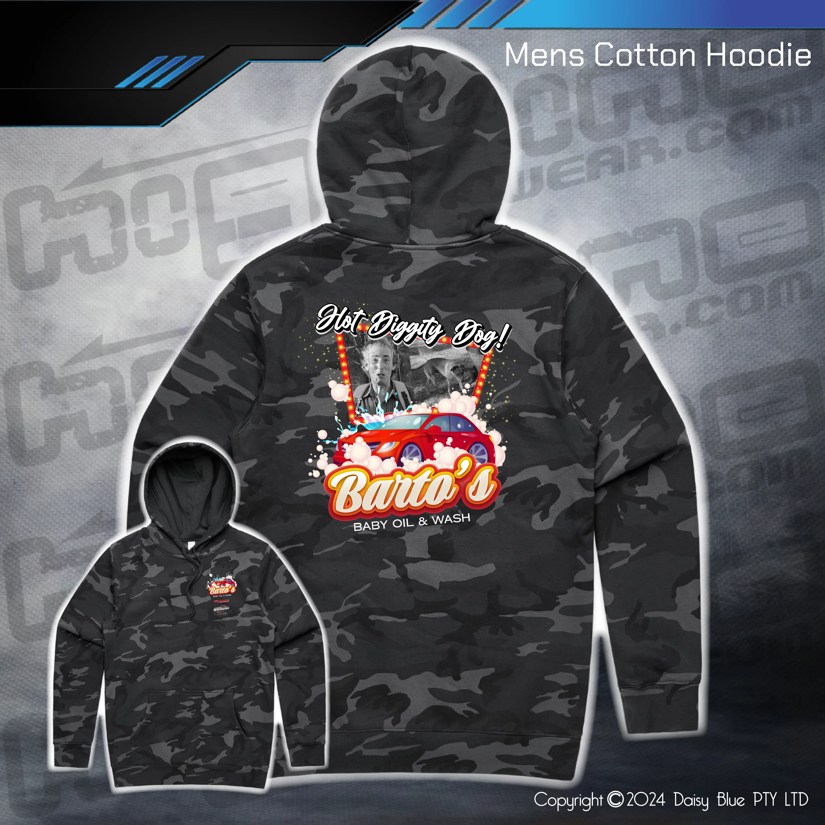 Camo Hoodie - Barto