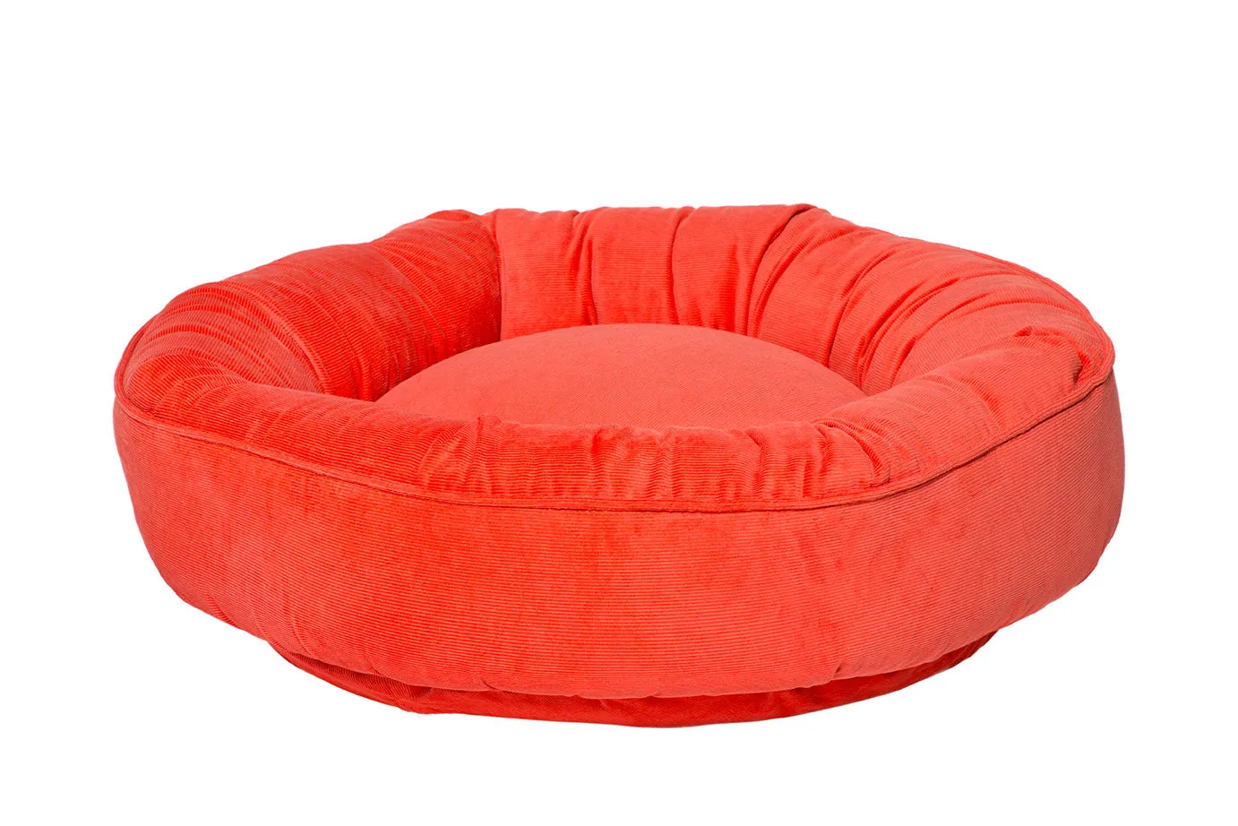 Canine Styles - Corduroy Chocolate Brown or Orange - Dog Bed