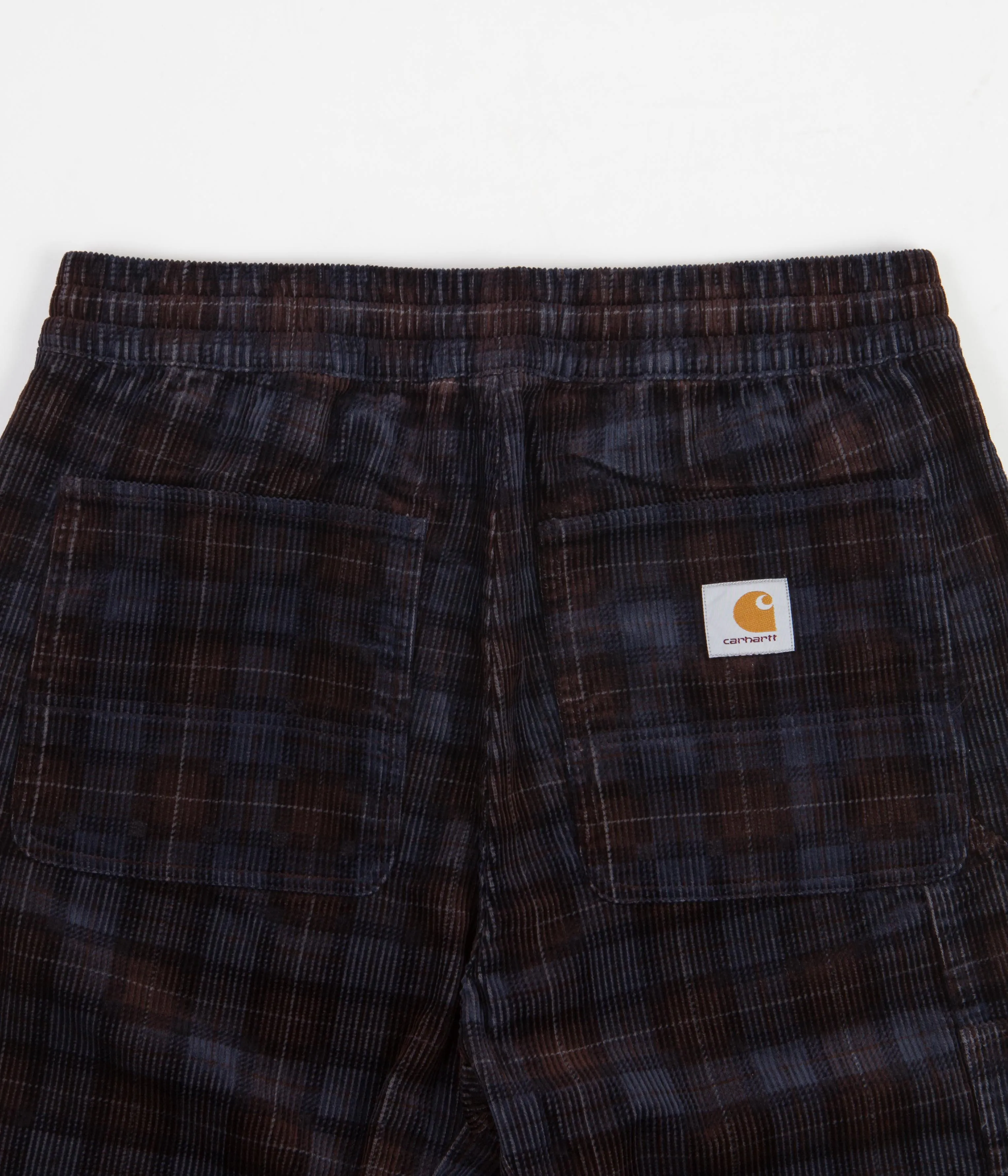 Carhartt Flint Cord Pants - Breck Check / Tobacco