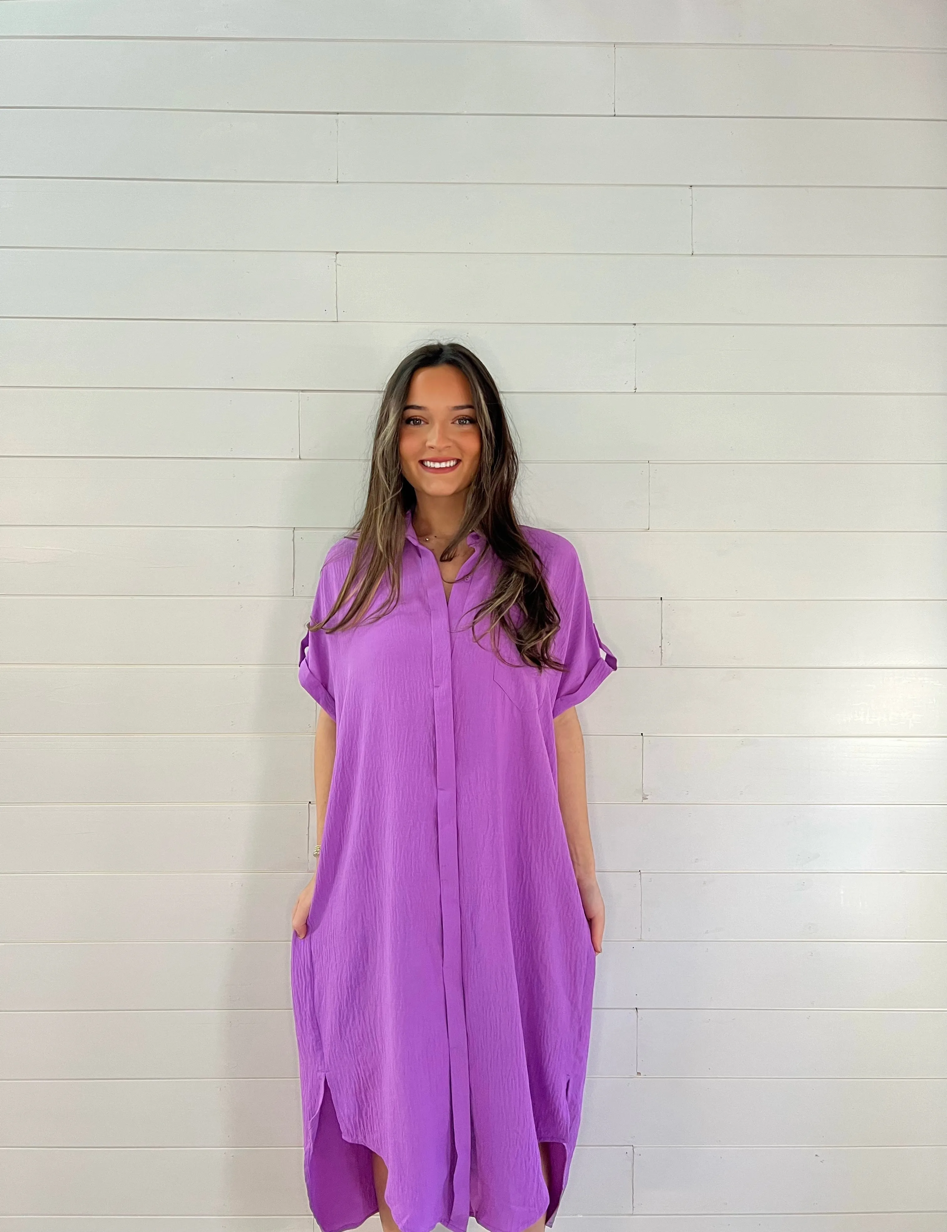 Carol Maxi Dress in Orchid