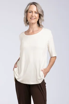 Carter Tunic Top - Ivory