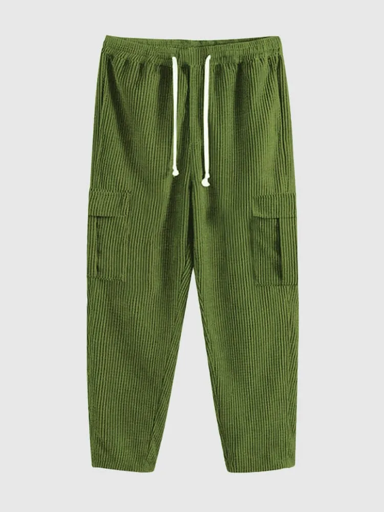 Casual Corduroy Relax Pants