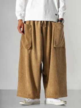 Casual Loose Corduroy Pants