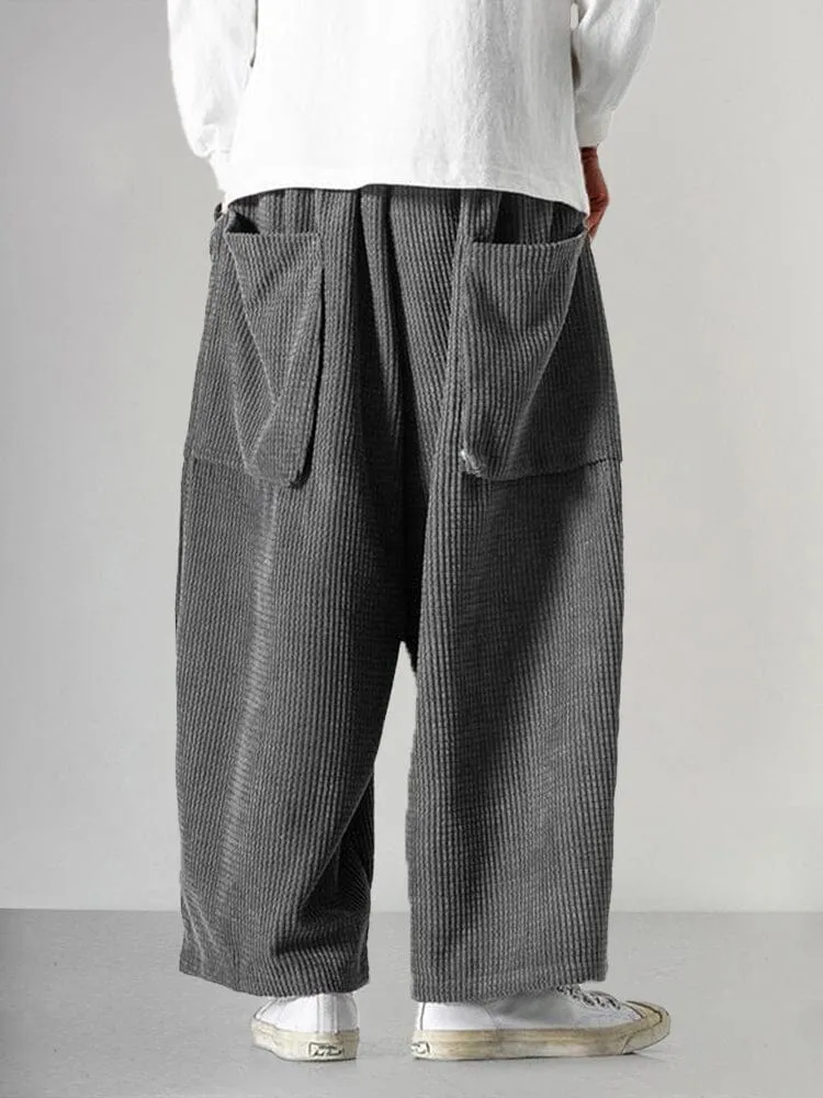 Casual Loose Corduroy Pants