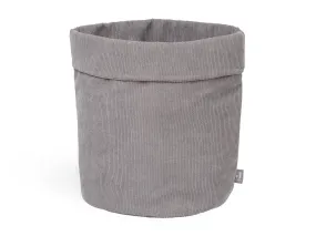 Changing Table Basket Corduroy - Storm Grey