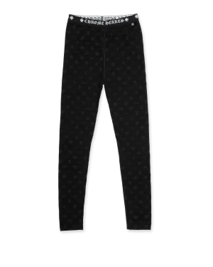 Chrome Hearts Cotton Leggings Black