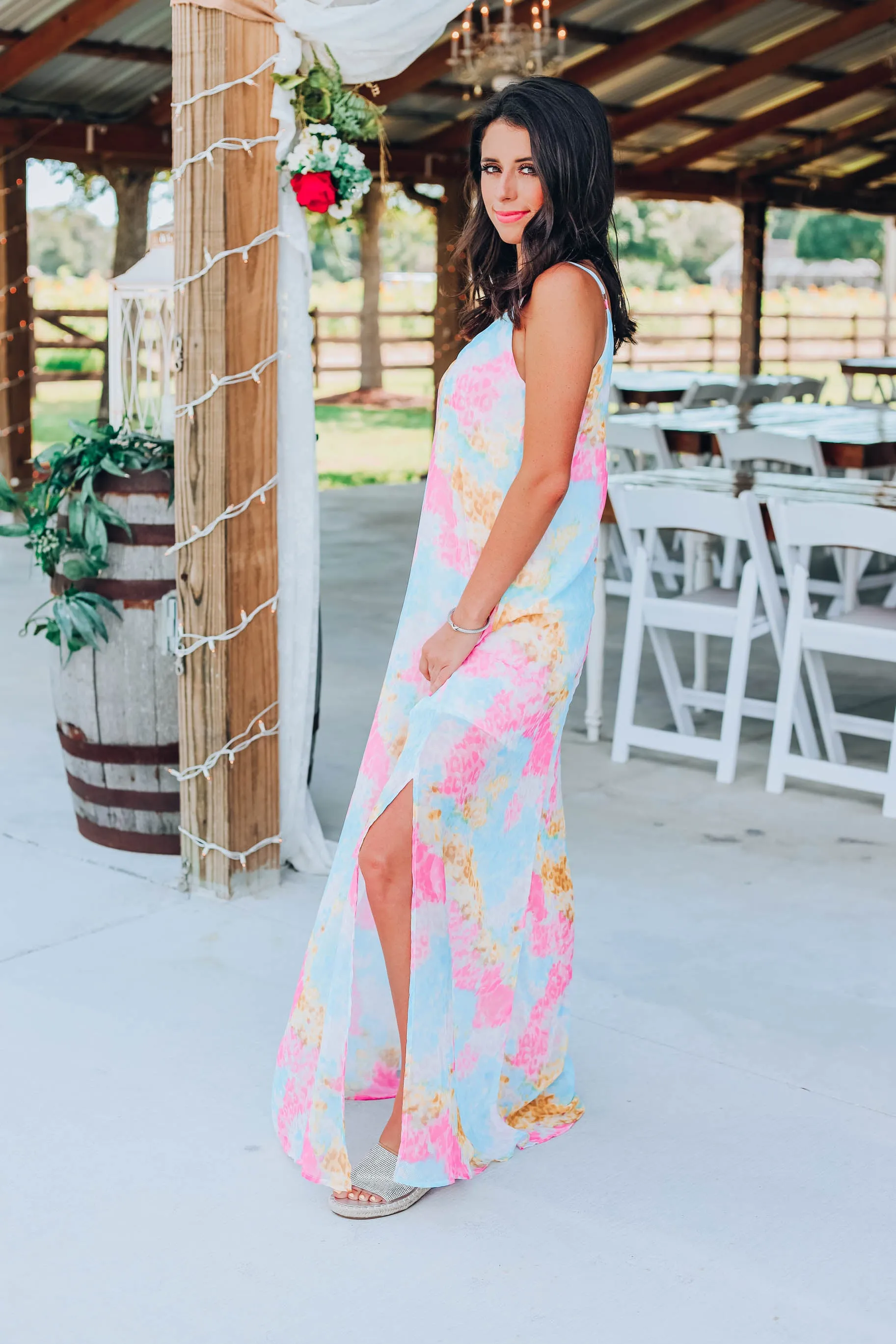 Classy & Fabulous Leopard Maxi Dress