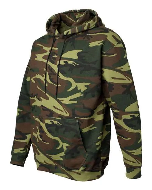 Code Five Men's Camo Pullover Fleece Hoodie