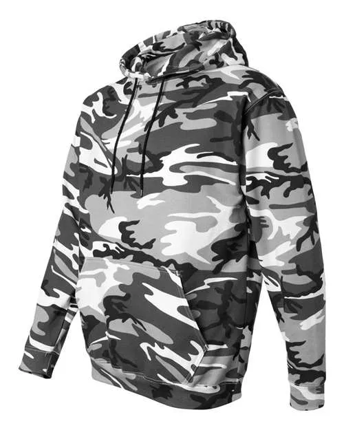 Code Five Men's Camo Pullover Fleece Hoodie