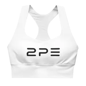 Compression sports bra - White