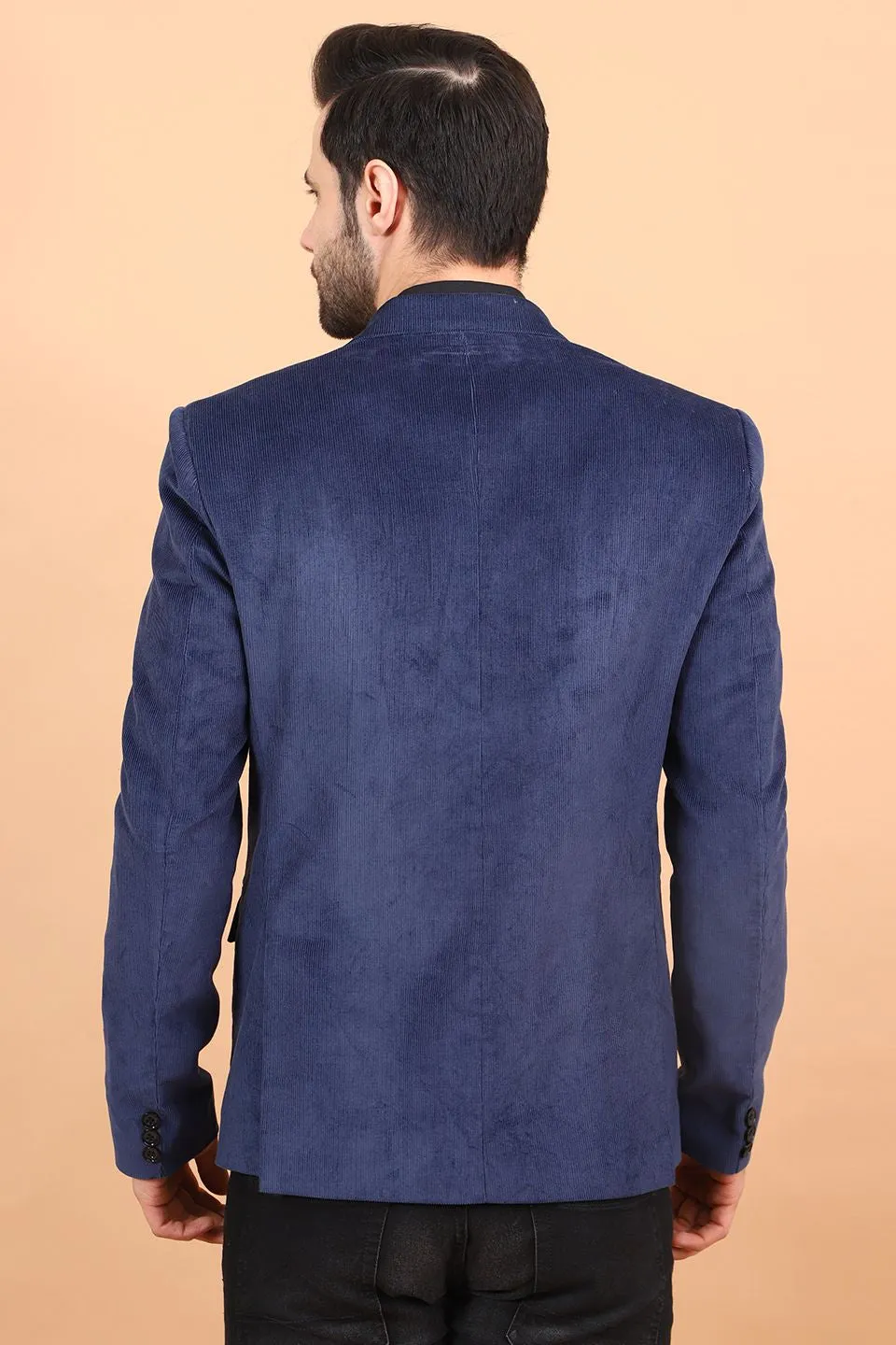 Corduroy Cotton Blue 1 Blazer